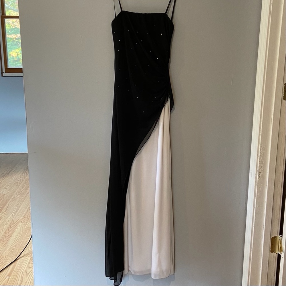 B Darlin Strapless Prom Dress